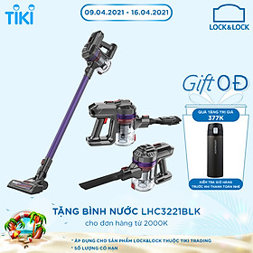 Máy Hút Bụi Không Dây Dùng Pin Sạc Lock&Lock ENV151 - Hàng Chính Hãng