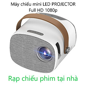 Mua Máy chiếu mini LED PROJECTOR Rạp chiếu phim tại nhà Full HD 1080p giá rẻ  chất lượng  bảo hành 12 tháng