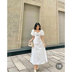 Đầm váy nữ maxi xoắn ngực thướt tha, nhẹ nhàng dành cho các công chúa đi biển, đi chơi siêu xinh