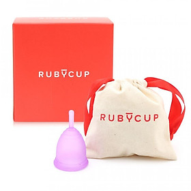 Cốc Nguyệt San Ruby Cup Anh Màu Tím Size S 24ml - Độ Mềm Phù Hợp Phụ Nữ Việt - Vật liệu 100% Sillicon Y Tế Đạt Tiêu Chuẩn FDA – Hàng Chính Hãng Thương Hiệu Được Yêu Thích Tại Anh Và Hơn 36 Quốc Gia - Ruby Cup Purple S