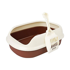 Nhà Vệ Sinh Cho Mèo Kèm Xẻng Nhựa (38 x 28 x 14 cm)