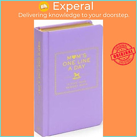 Sách - Mom's One Line a Day: A Five-Year Memory Book by Chronicle Books (US edition, hardcover)