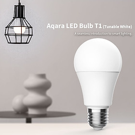 Mua Bóng Đèn Thông Minh AQARA T1 LED Bulb Bản Zigbee - Chỉnh Nhiệt Màu 2700K-6500K  Chuẩn Chuôi E27 Đổi Màu  Hàng Chính Hãng   Bảo Hành 12 Tháng