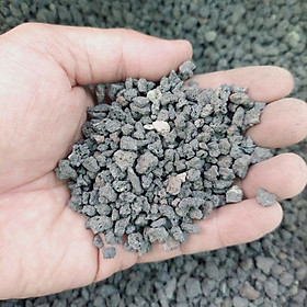 Mua Đá nhan thạch lava đen size 3-6mm - 100g