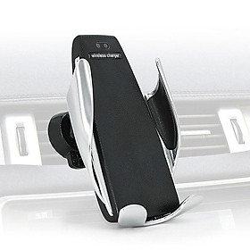 Automatic Clamping Wireless Car Charger For Phone Air Vent Phone Holder 360 Degree Rotation Auto Charging Mount