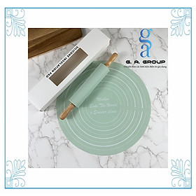 Mua DỤNG CỤ CÁN BỘT LÀM BÁNH SILICON CHỐNG DÍNH