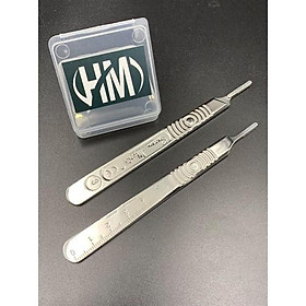 Mua Cán dao inox  chống trơn có thước đo (lắp lưỡi số 11  15)