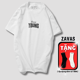 Áo phông nam cao cấp cổ tròn ngắn tay đẹp chất vải cotton co giãn 4 chiều thoáng mát ZAVAS  Z04
