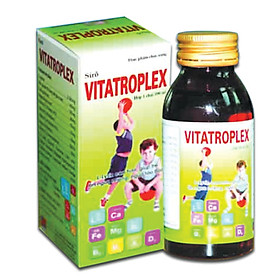 Vitatroplex - Giải pháp cho trẻ biếng ăn, chậm lớn chai 120ml