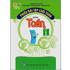 Sách - Phiếu bài tập cuối tuần môn Toán Lớp 1