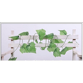Mua Dây lá giả xanh mát trang trí cây giả dài 2m