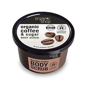 Tẩy Tế Bào Chết Toàn Thân Organic Shop Organic Coffee & Sugar Body Scrub 250ml