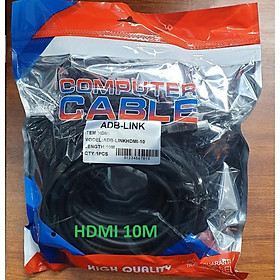 Mua Dây Cáp HDMI 10M ADBLink Full HD Dây Tròn Màu Đen