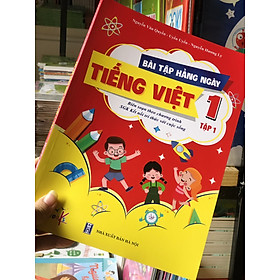 Sách - Combo Bài Tập Hằng Ngày - Toán và Tiếng Việt Lớp 1 - Kết Nối Tri Thức Với Cuộc Sống - Tập 1, 2 (2 cuốn)