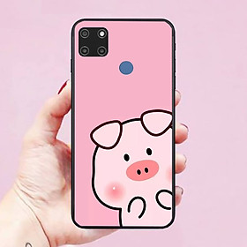 Ốp lưng điện thoại dành cho Realme C12 Hình Heo Con Dễ Thương