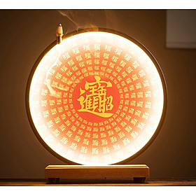 Mua Kệ Đèn Led Trang Trí Tượng Phúc Chiêu Tài Tiến BảoTặng Kèm Chuỗi Hạt_ Hàng chính hãng