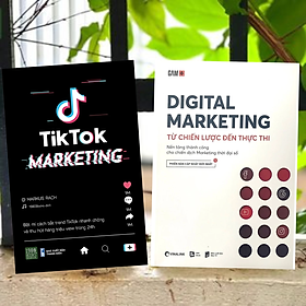 Combo 2Q Sách Dành Cho Những Người Sáng Tạo Nội Dung/ Marketing Bán Hàng: Digital Marketing - Từ Chiến Lược Đến Thực Thi + Tiktok Marketing