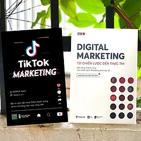 Hình ảnh Combo 2Q Sách Dành Cho Những Người Sáng Tạo Nội Dung/ Marketing Bán Hàng:  Digital Marketing - Từ Chiến Lược Đến Thực Thi + Tiktok Marketing