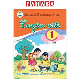 Sách Giáo Khoa Luyện Viết 1 - Tập 1 (Cánh Diều) (2025)
