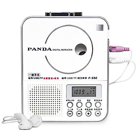 PANDA F-332 Repeater Tape Drive English Learning Machine Tape/U Disk TF Card mp3 Player Recorder Transcription Radio