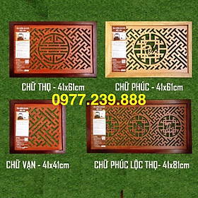 Mua chắn khói bàn thờ gỗ sồi 41x41cm