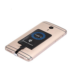Qi Wireless Charging Receiver Card for Android Phones with Type C Connector