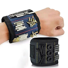 Đai Nam Châm Đeo Tay Giữ Đinh Ốc – Dụng Cụ Hỗ Trợ Sửa Chữa Nhà Cửa Tiện Lợi Cho Thợ
