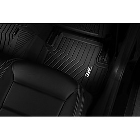Thảm lót sàn xe ô tô dành cho Mercedes CLA 2019- Nhãn hiệu Macsim 3W chất liệu nhựa TPE đúc khuôn cao cấp - màu đen