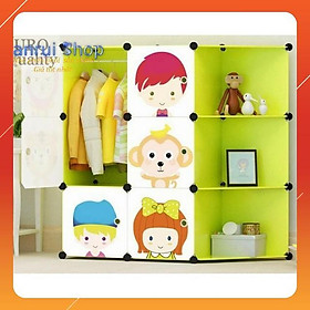 Mua Tủ nhựa lắp ghép nhiều hình ngộ nghĩnh cho bé