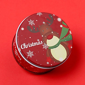 Quà lưu niệm Hộp quà sắt noel giáng sinh (Mẫu Ngẫu nhiên)