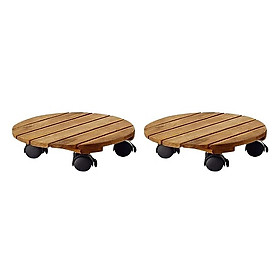 Combo 2 đế để chậu cây có bánh xe