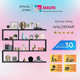Mua Kệ trang trí phòng khách gỗ công nghiệp SMLIFE Waldemar