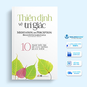 Sách Thiền Định Về Tri Giác