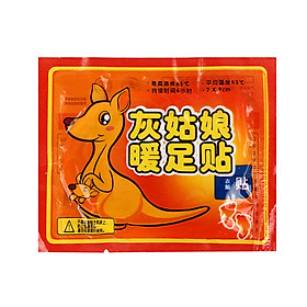 Miếng Dán Ấm Chân Bằng Than Hoạt Tính
