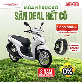 Xe Máy Honda Vision 2025 - Phiên Bản Tiêu Chuẩn - Trắng Đen