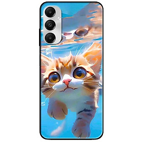 Ốp lưng cho Samsung A04 - Samsung A05 - Samsung A04s - Samsung A05s - Mèo Bơi - Hàng Chính Hãng