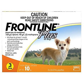 Thuốc nhỏ gáy trị ve rận cho chó Frontline (1 tuýp)