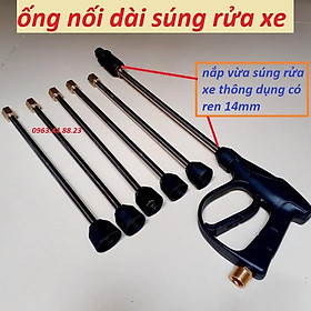 Ống nối dài vòi rửa xe áp lực cao của máy xịt rửa áp lực - Dài 38cm