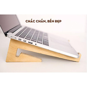 Kệ Gỗ Tản Nhiệt Nhiều Loại Chân Đế Gỗ Kê Macbook, Laptop Sang Trọng, Tinh Tế