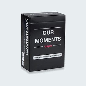 Bộ Bài Our Moments Board Games Set 100 Thẻ Bài Khoảnh Khắc Yêu Thương Độc Đáo
