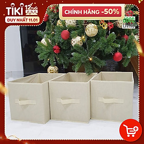[SIÊU TIẾT KIỆM - CHỌN MÀU] Bộ 3 Hộp Đựng Đồ Hàng Xuất Nhật Không Nắp BA02 - Hàng Chính Hãng dododios