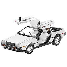 Mô hình thép 3D tự ráp mẫu Delorean car