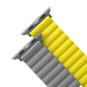 Mua Dây đeo UNIQ Revix Reversible Magnetic Silicone Strap (42/44/45mm) dành cho Apple Watch 1~8/ SE Hàng Chính Hãng