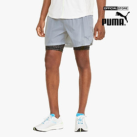 PUMA - Quần shorts thể thao nam FSTR 2 in 1 Woven 5” Running 521481