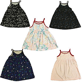 Combo 2-3-5 váy 2 dây cho bé từ 1-5 tuổi (8-25kg) - Giao mầu ngẫu nhiên