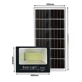 Đèn pha năng lượng mặt trời solar light 500w  