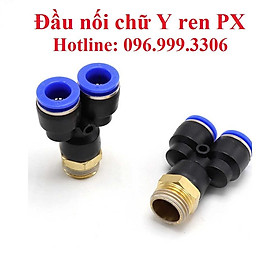 Mua Đầu nối chữ Y ren ngoài khí nén PX đầy đủ kích thước  chính hãng giá sỉ