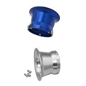 50mm Air Filter Interface Cup for 24/26/28/30mm Motorcycle Carb  Blue