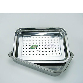 Mua Khay đựng trà ly inox 27 x 20cm