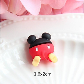 Các mẫu charm hoạt hình Mickey, Donald cho các bạn trang trí dẹp Crocs, vỏ điện thoại, kẹp tóc, DIY
